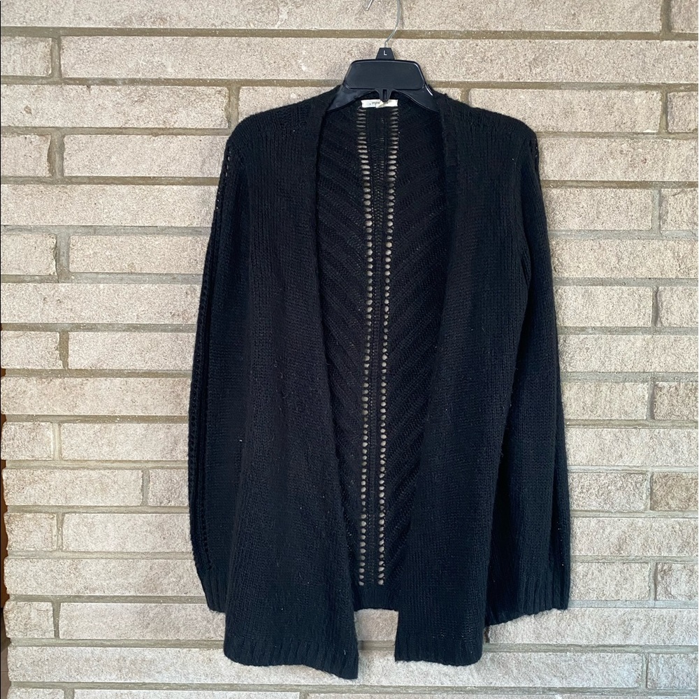 Maurices black cardigan